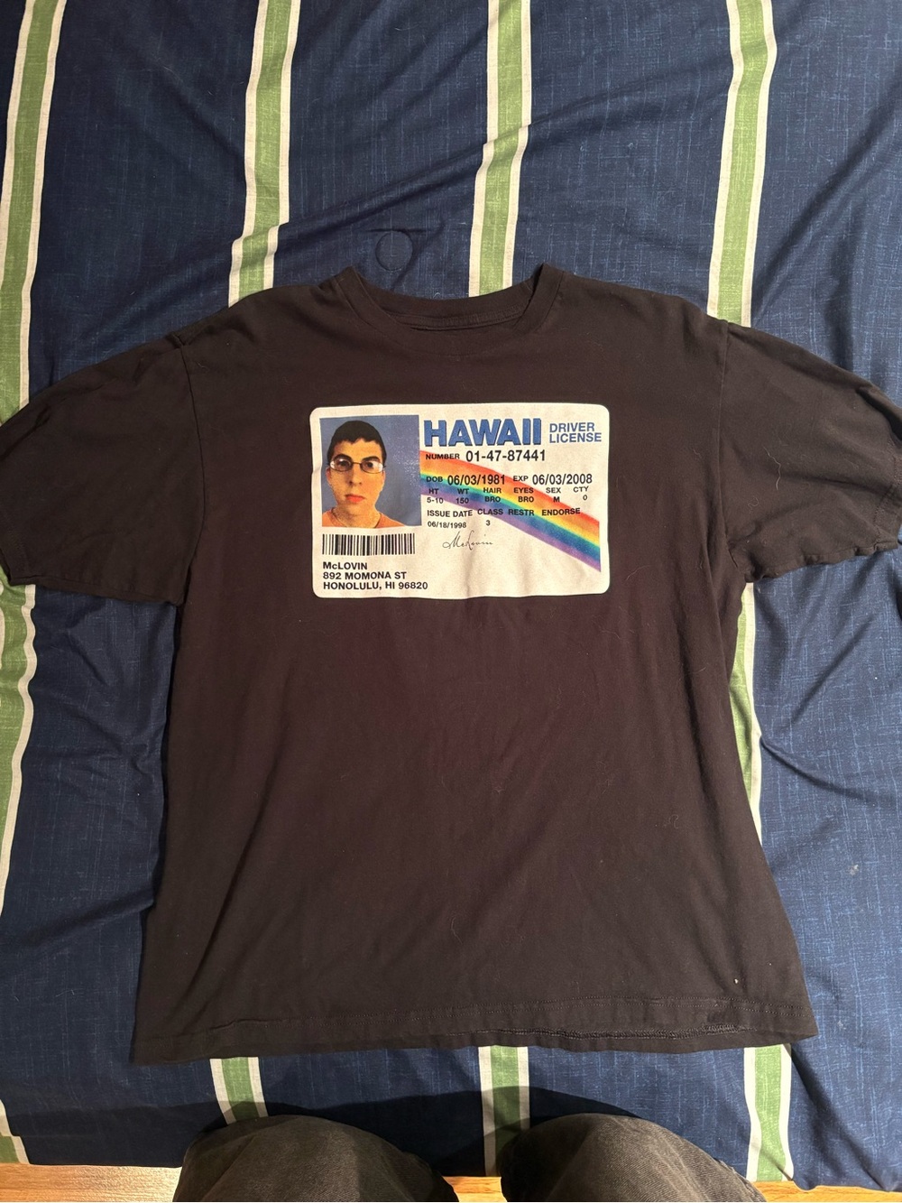 Superbad Men’s McLovin Shirt Black